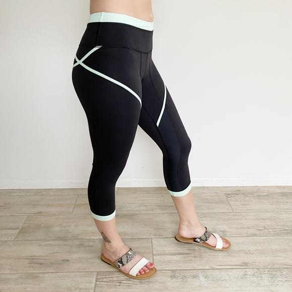 lululemon athletica Pants - Lululemon Athletica | Run Pace Crop Leggings Yoga